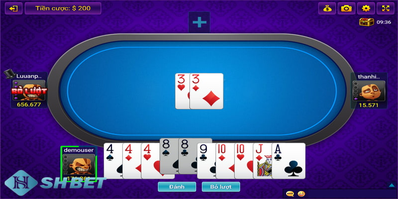 chơi bài sâm online