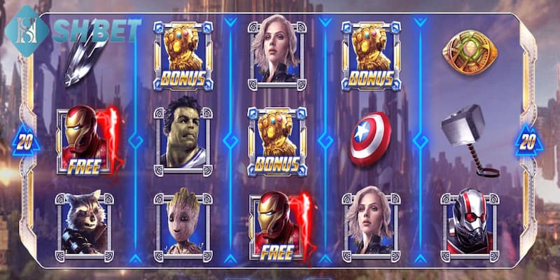 Đặc điểm nổi bật vượt trội của slot Avengers