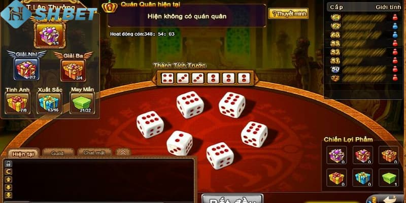 Luật chơi xí ngầu casino căn bản