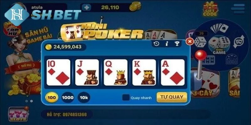 Mini Poker và những yếu tố quyết định chiến thắng
